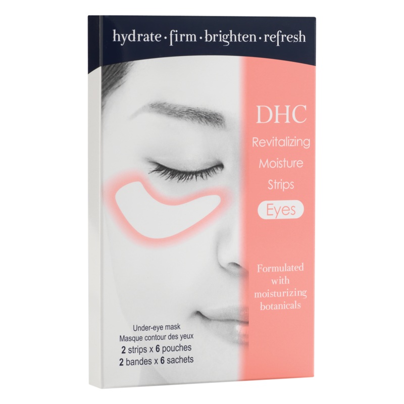 DHC Revitalizing Eye Moisture Strips: 2 Strips x 6 Pouches