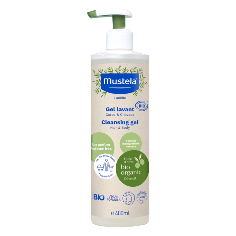Mustela Bio Organic Cleansing Gel Hair & Body