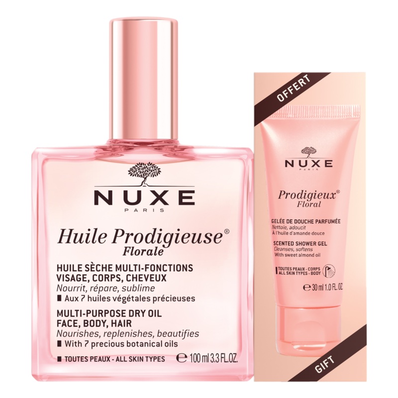 Nuxe Huile Prodigieuse Florale & Prodigieux Floral Shower Gel Duo