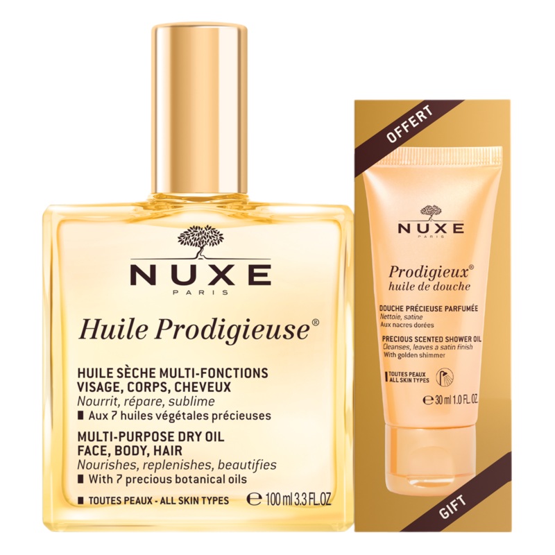 Nuxe Huile Prodigieuse & Prodigieux Shower Oil Duo
