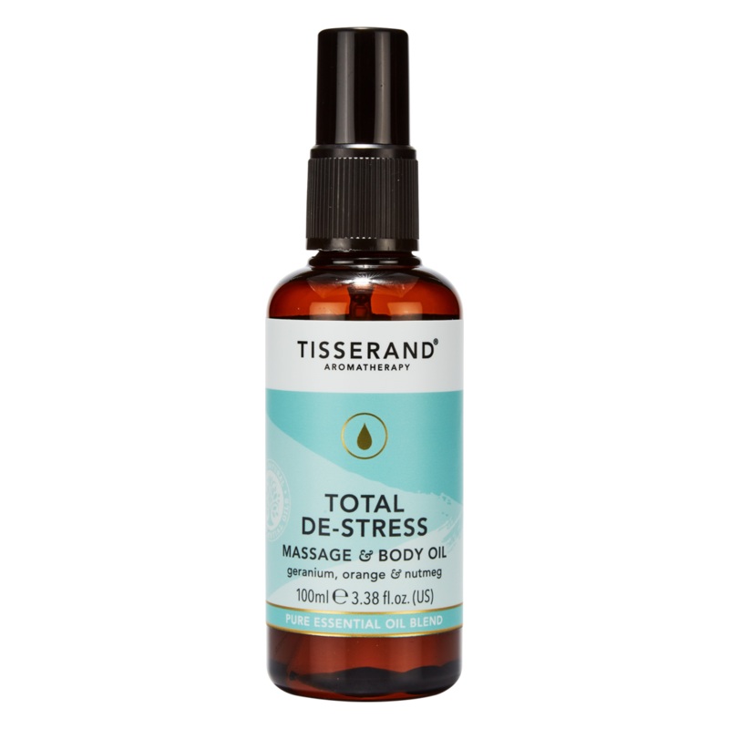 Tisserand Aromatherapy Total De-Stress Massage & Body Oil