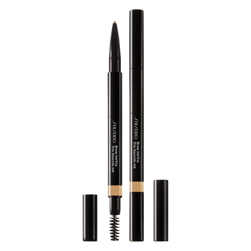 Shiseido Brow InkTrio|0.06g + 0.25g|02 – Taupe|03 – Deep Brown|04 – Ebony|01 – Blonde