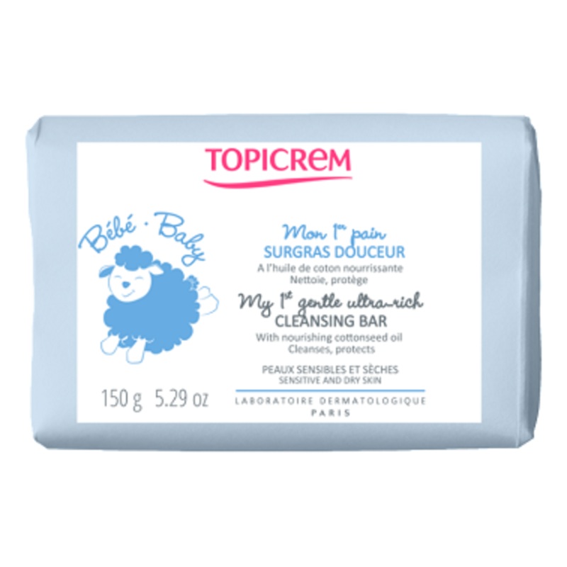 Topicrem Baby My 1st Gentle Ultra-Rich Cleansing Bar