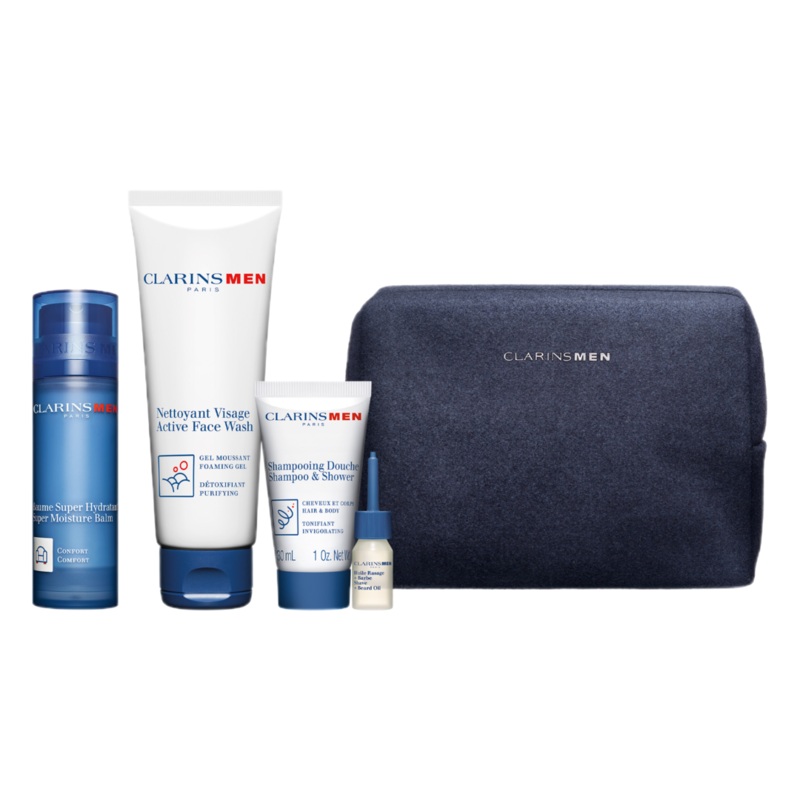Clarins Men Hydration Essentials Gift Set