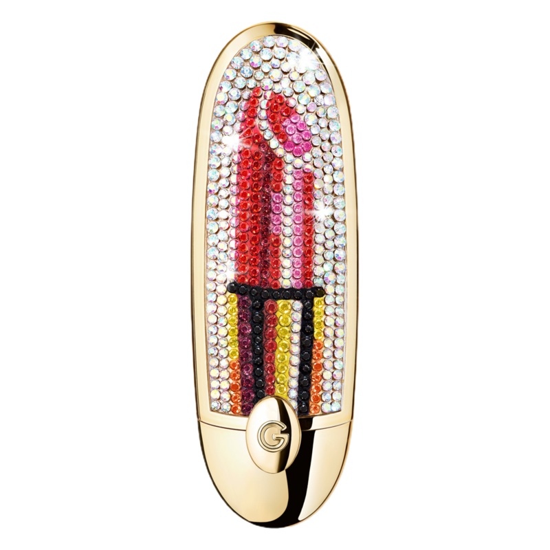 GUERLAIN Rouge G The Double Mirror Jewel Lipstick Case – Christmas Edition