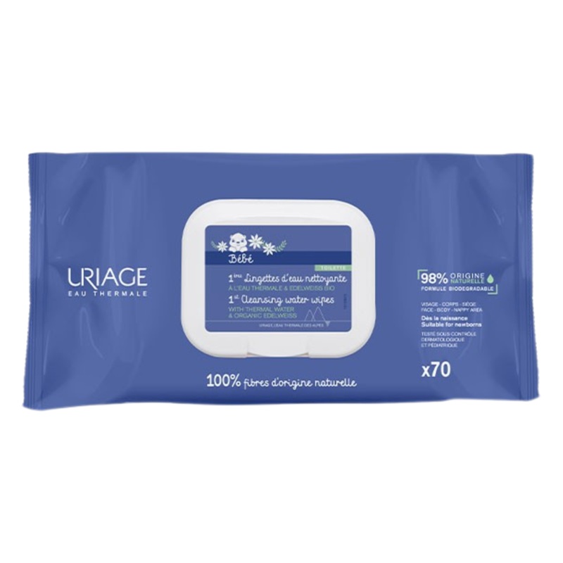 Uriage Bebe 1st Cleansing Wipes