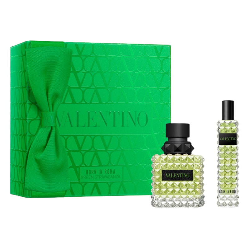 Valentino Donna Born in Roma Green Stravaganza Eau de Parfum Spray 50ml Gift Set