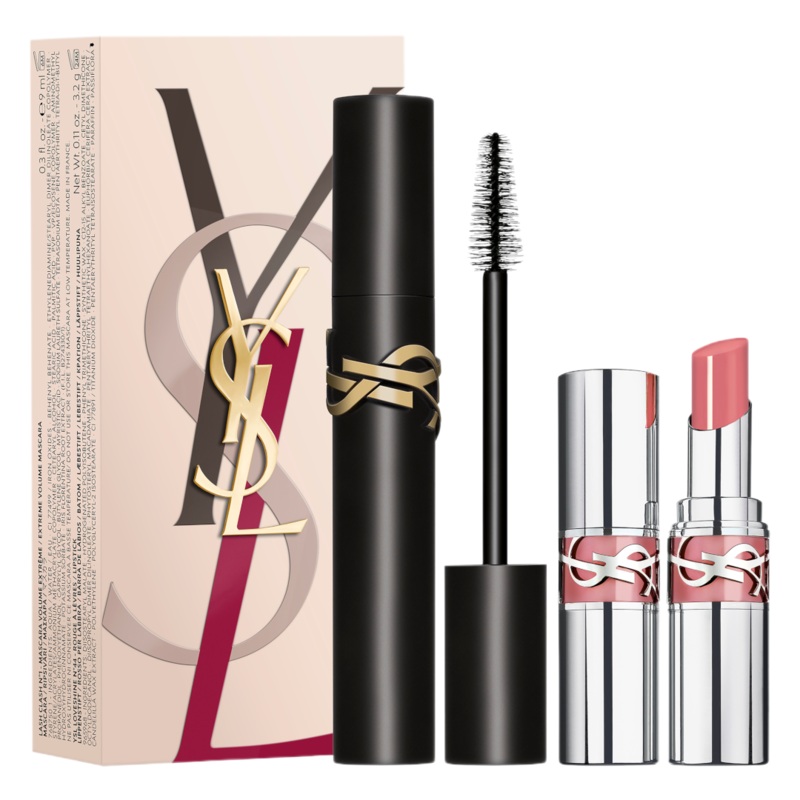 Yves Saint Laurent Lash Clash Mascara and Loveshine Lip Oil Stick 44 Gift Set