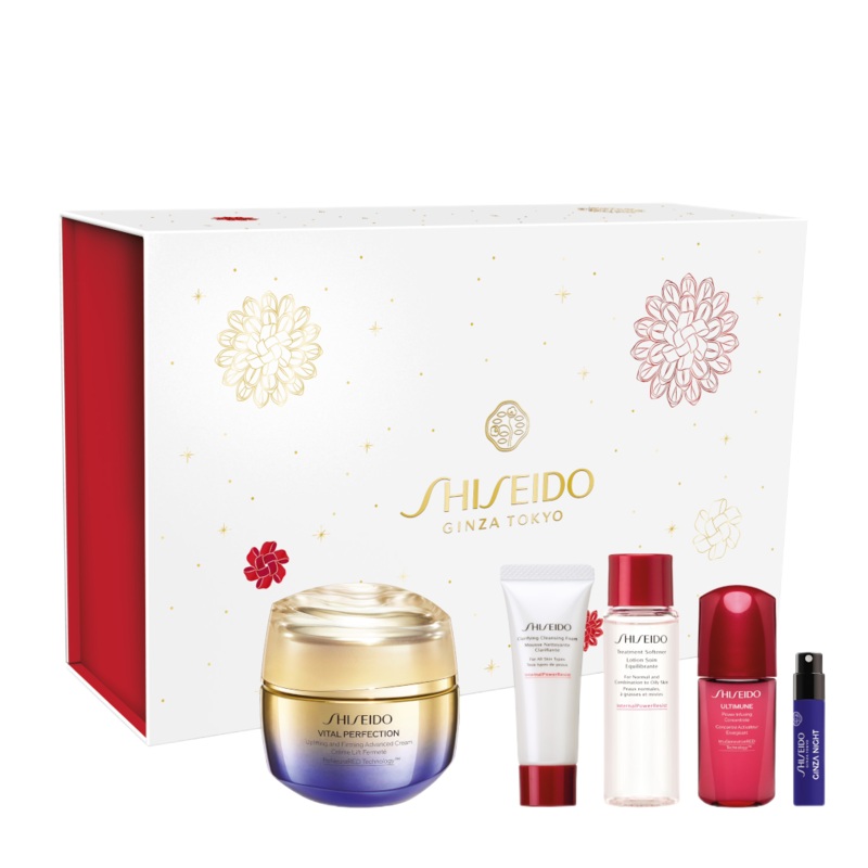 Shiseido Vital Perfection Uplifting and Firming Cream 50ml Gift Set