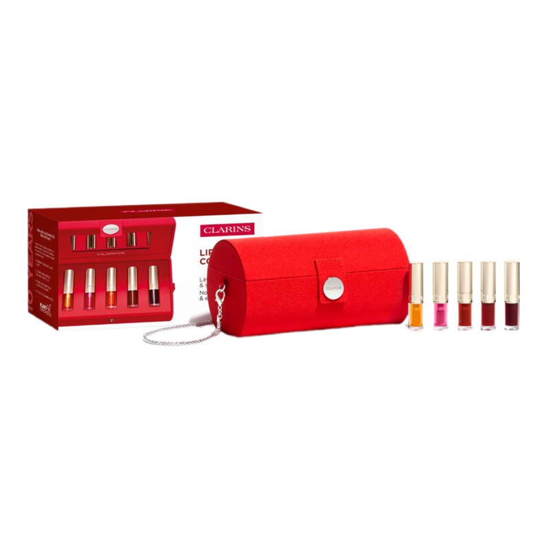 Clarins Lip Comfort Oil Travel Collection Gift Set