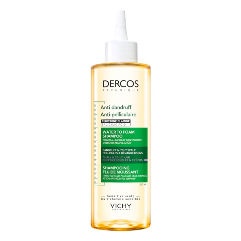 Vichy Dercos Anti Dandruff Water to Foam Shampoo