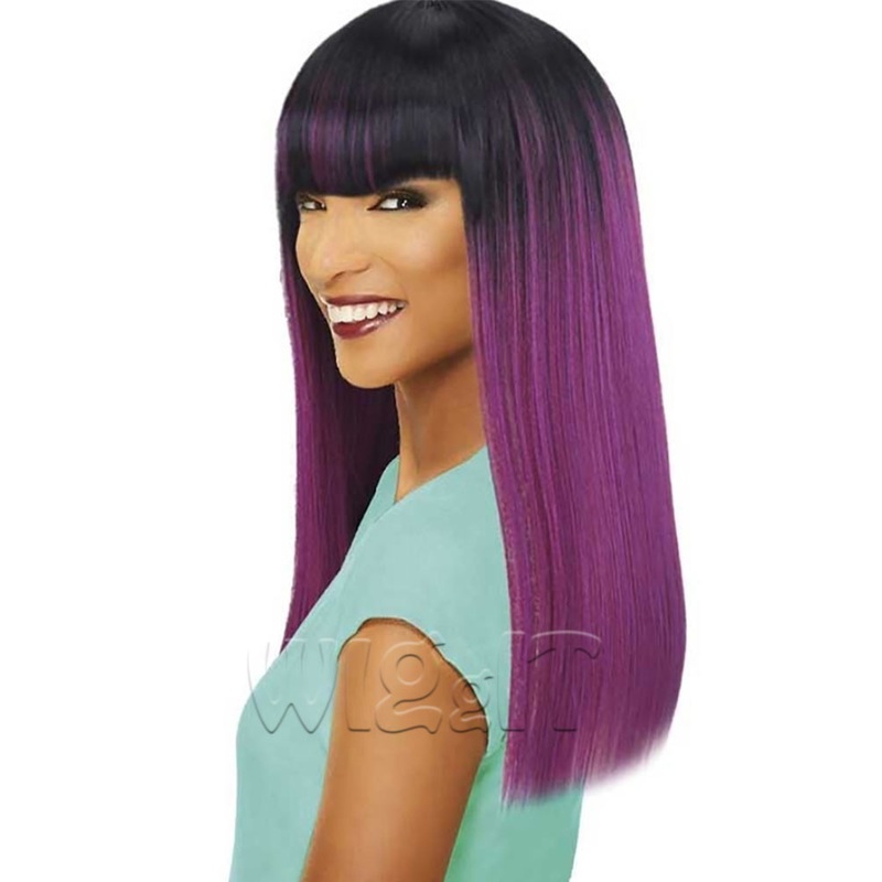 Vicky|1 – Jet Black|1B – Natural Black|2 – Darkest Brown|4 – Medium Brown|TT1B / Rose Purple|TT4 / 27 – Medium Brown / Honey Ombre|F12 / 16 / 613 – Ash / Platinum Blonde