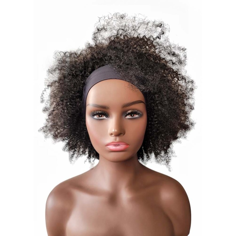 Afroliscious Kinky Coily Headband Wig