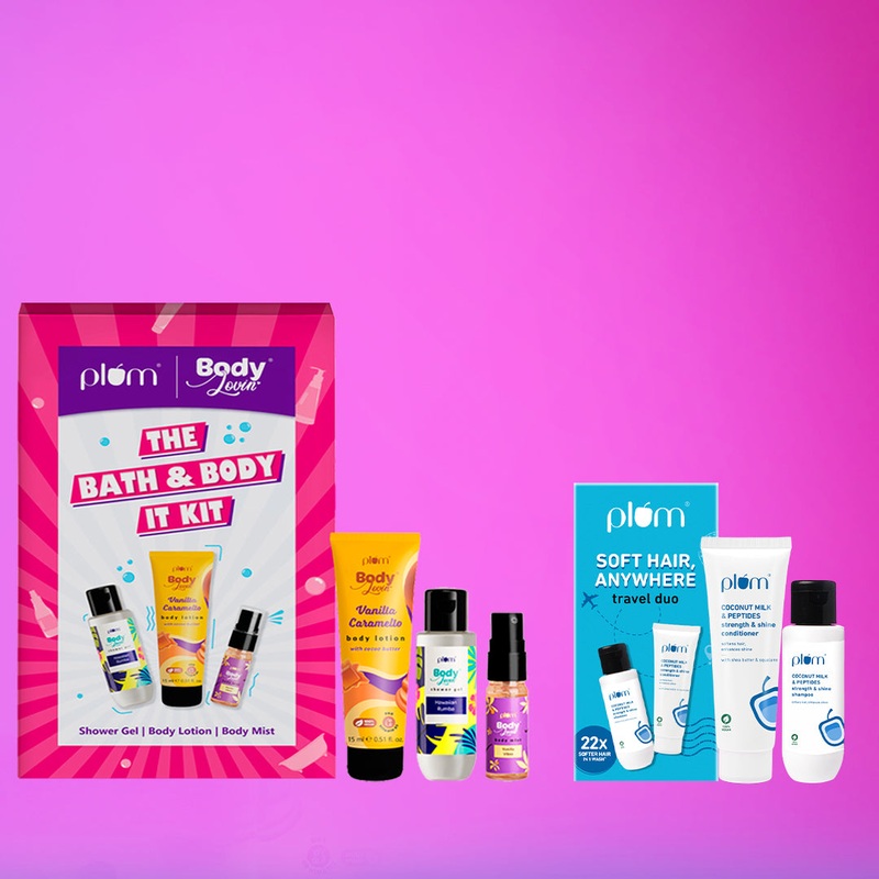 Body care trio + Soft hair travel duo