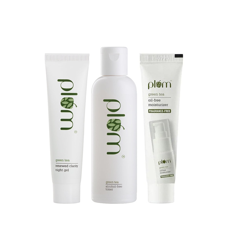 Green Tea Skincare Trio | Toner | Night Gel | Moisturizer