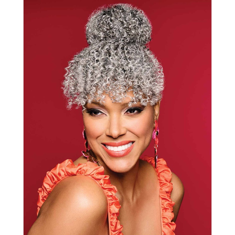 Bombshell Bun & Bangs, Hairpiece by Kim Kimble