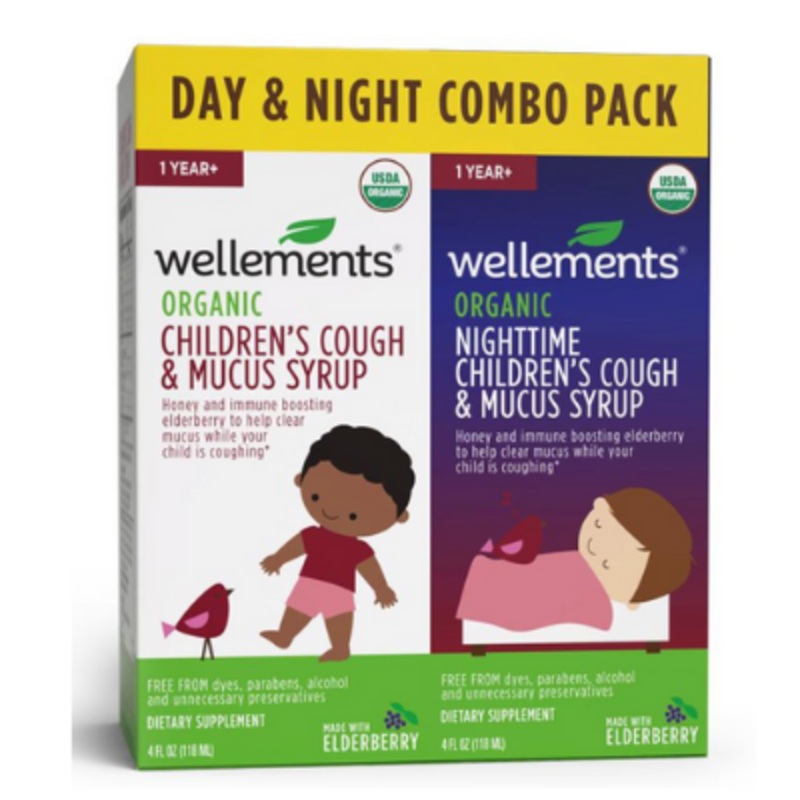 WELLEMENTS CHILDRENS COUGH SYRUP (DAY/NIGHT)