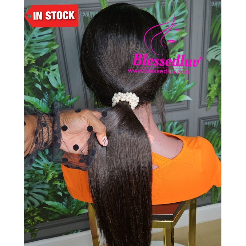 Addanna – 360 Frontal Curly Wig – Straight Double Drawn Collection