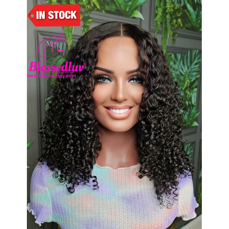 Amy in Destiny Curls –  Raw Curly Hair HD Lace Closure Wig – SALE