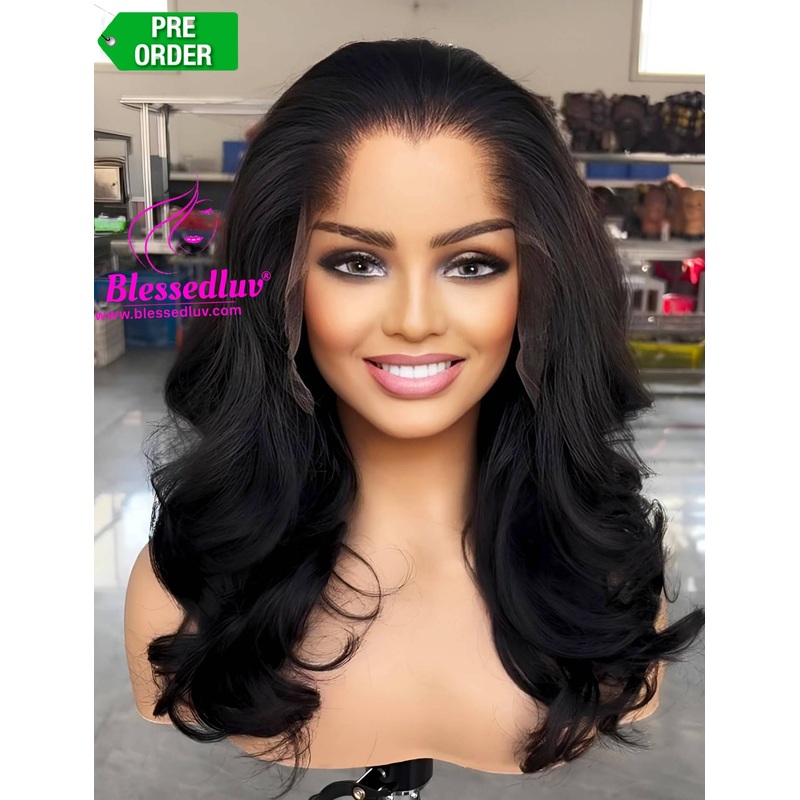 Victoria – Lagos Hairline HD Lace Frontal Wig – Roller Curls
