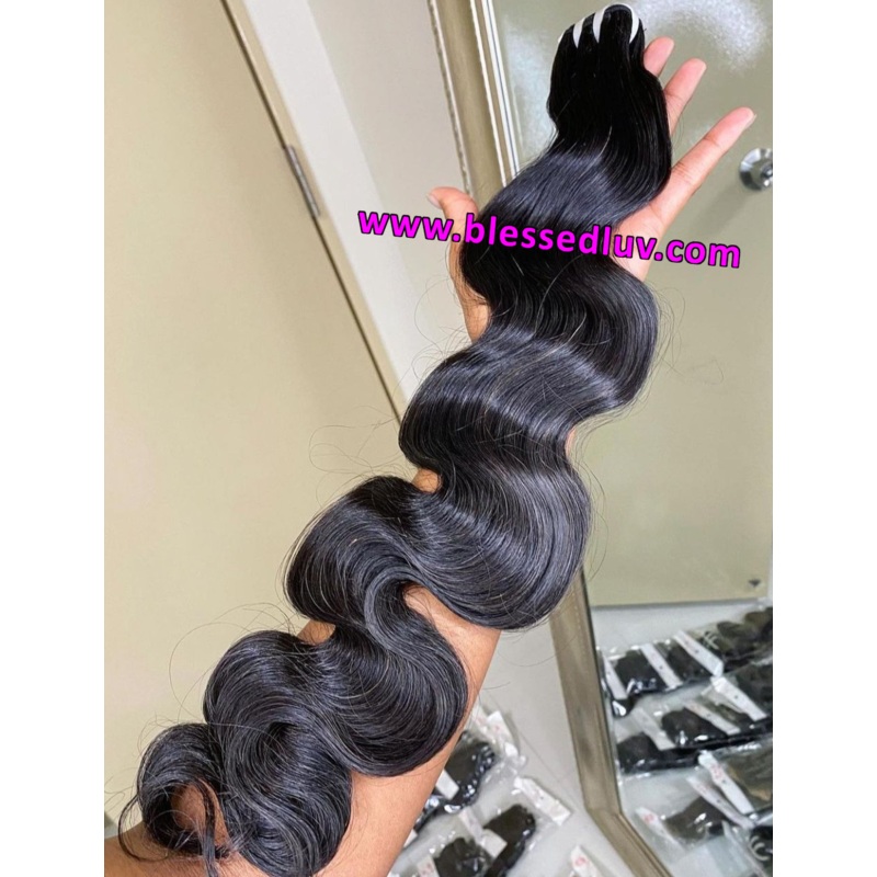 Donor Hair – Luxury Body Wave Super Double Drawn – Last 5 Years+