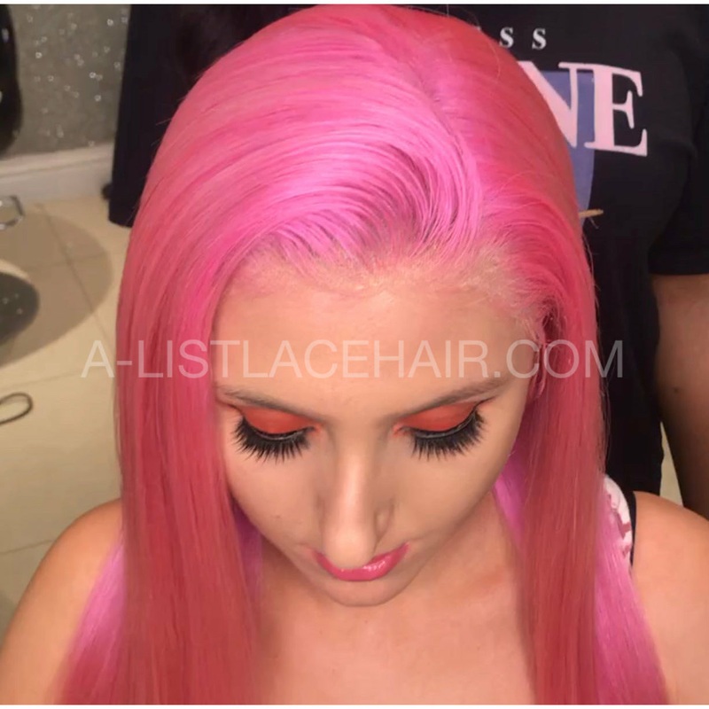 CANDY FLOSS PINK The CANDY Unit – Glueless Full Lace Wig