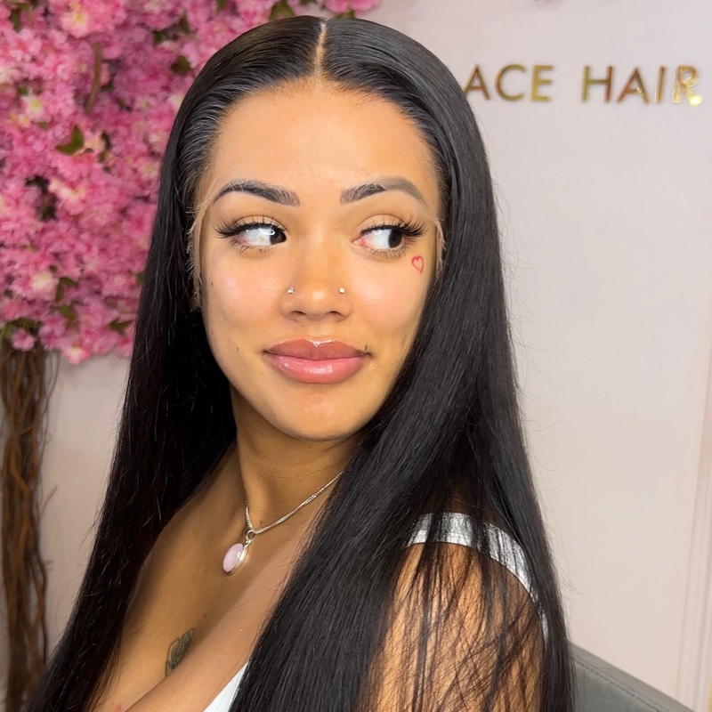 LARGE 24 NAOMI Straight 150% Density Full Lace Wig