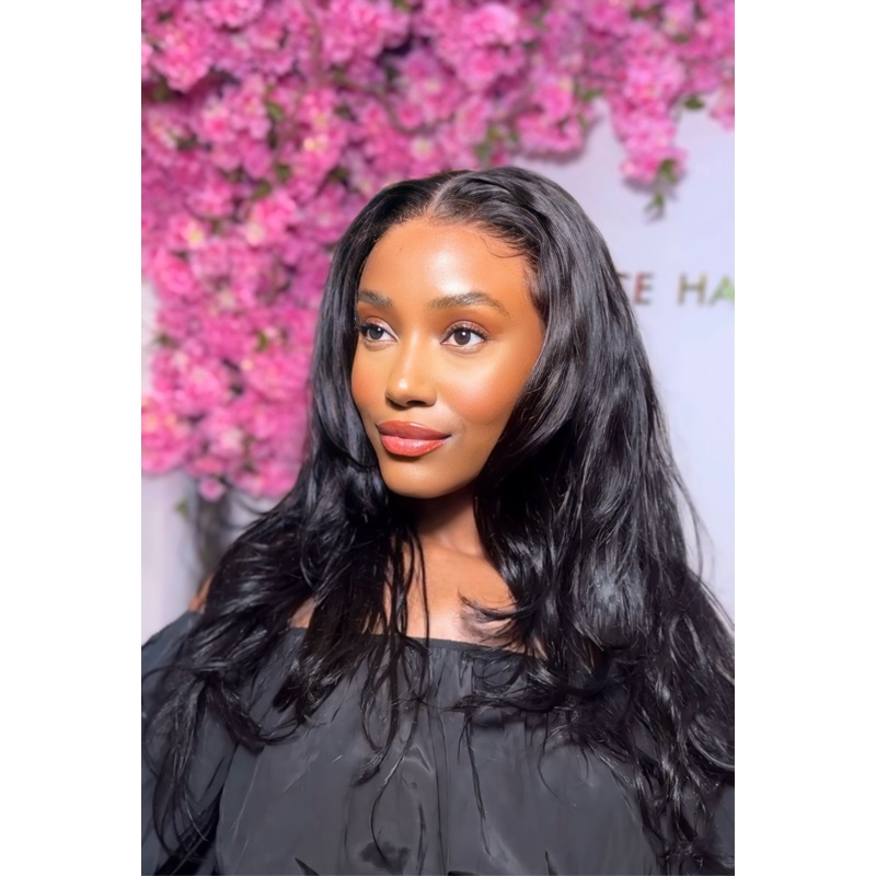 Large Cap PRE-ORDER ANDREA Body Wave Glueless Lace Front Wig  Pre-Plucked HD Lace Wig