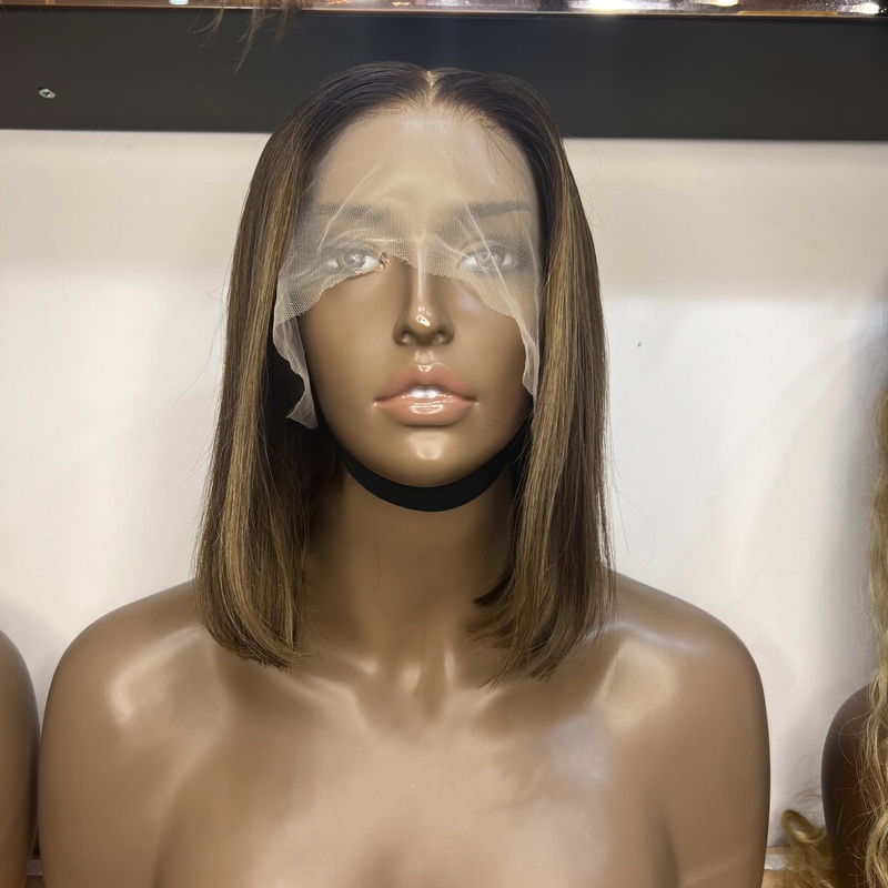 Luxury Brown Custom Colour (N309) – Silky Straight -Frontal HD Lace Wig