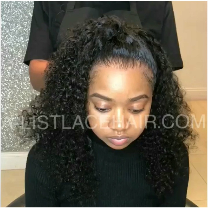 The LULU Unit – Glueless Full Lace Wig – Exotic Curl