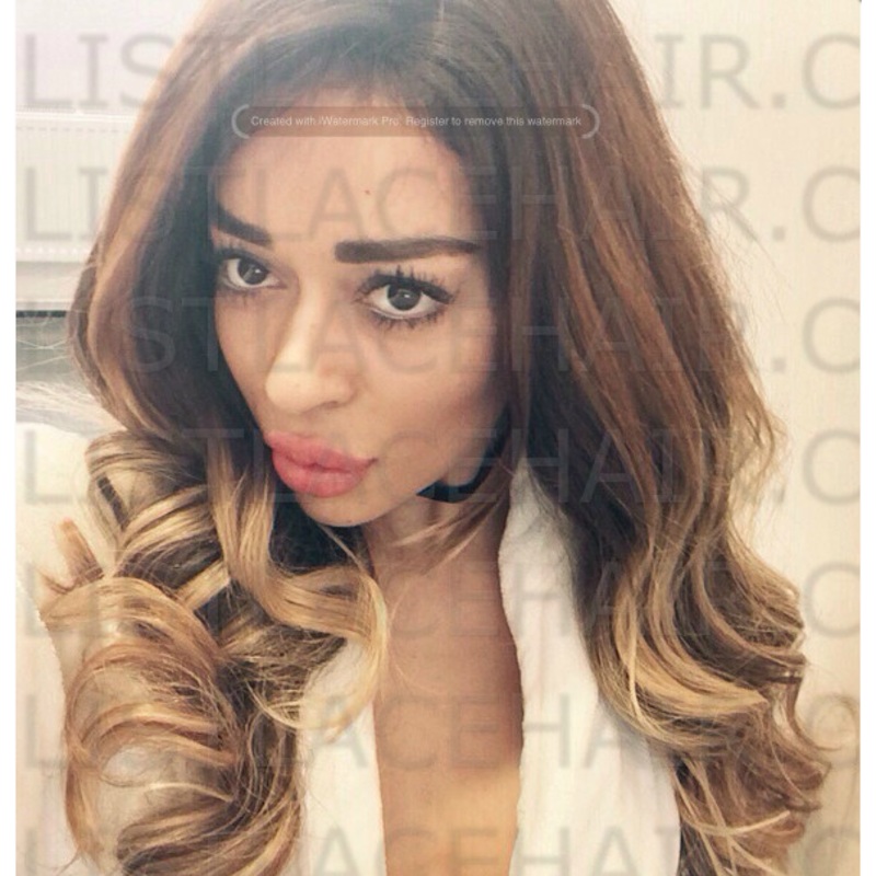 The MICKYLA – Glueless Ombre Body Wave Full Lace Wig (Transparent Lace)