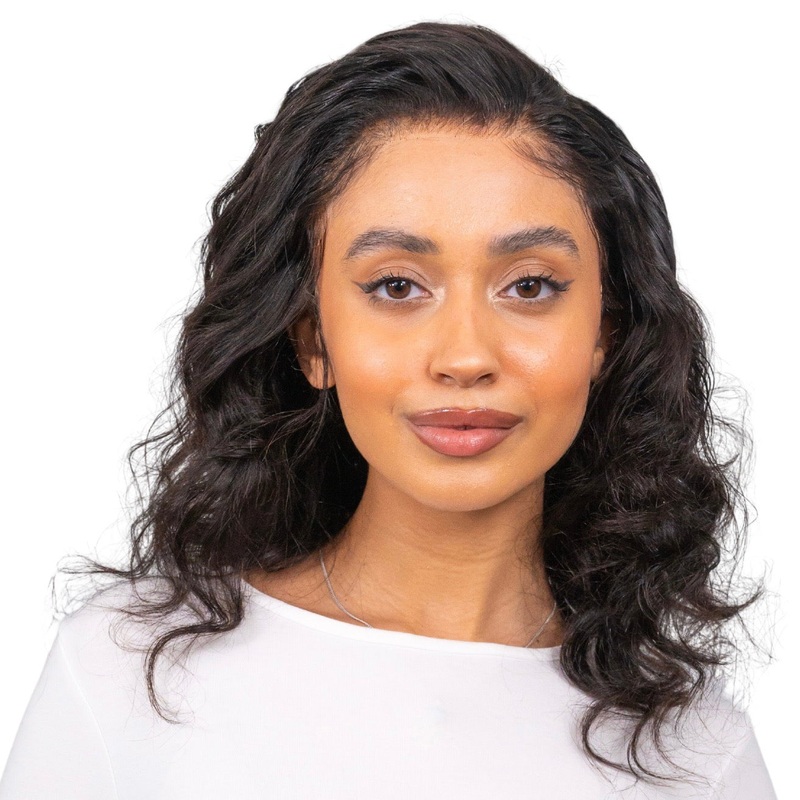 The SOFIA – Body Wave Wig Human Hair Glueless HD Transparent Lace Frontal Wig Pre Plucked 150% Density